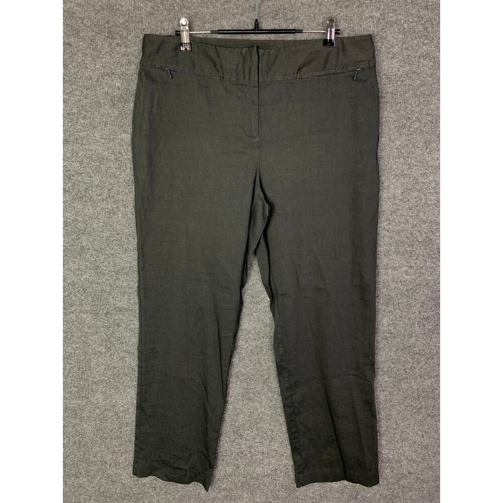 EILEEN FISHER Womens‎ Black Pant Size M Petite